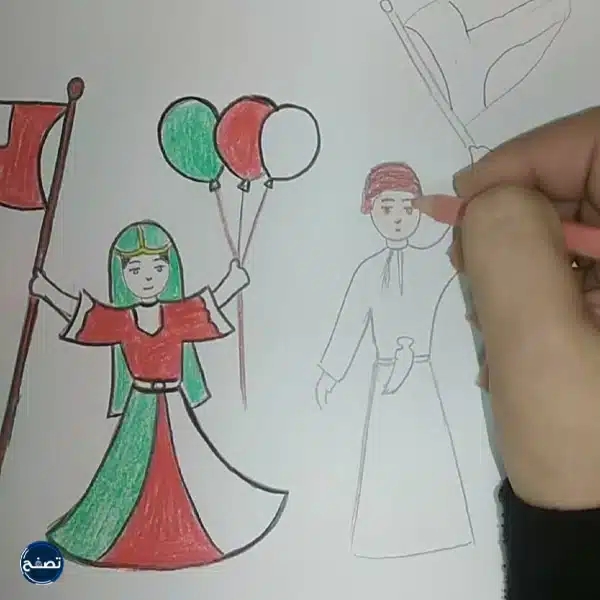 رسومات العيد الوطني العماني 52