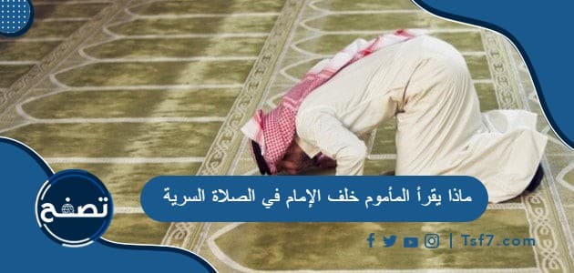 ماذا يقرأ المأموم خلف الإمام في الصلاة السرية