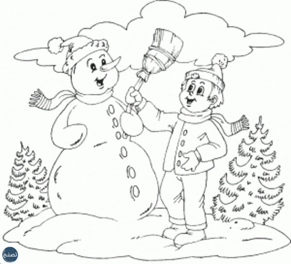 اجمل الصور لفصل الشتاء للاطفال