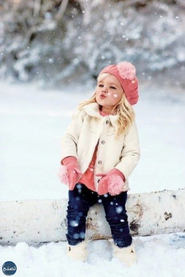 اجمل الصور لفصل الشتاء للاطفال