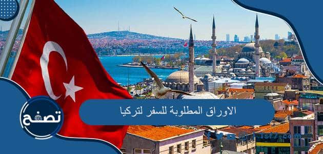 الاوراق المطلوبة للسفر لتركيا وأسباب رفض تأشيرة السفر لتركيا