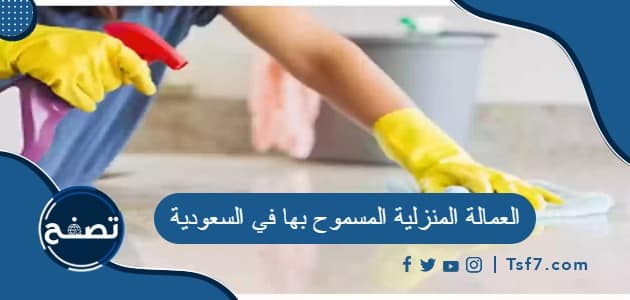 ما هي العمالة المنزلية المسموح بها في السعودية