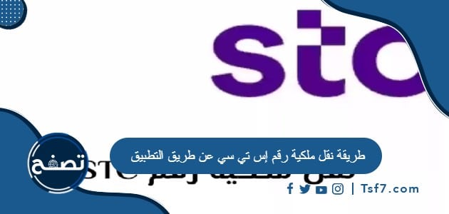 طريقة نقل ملكية رقم stc عن طريق التطبيق في السعودية