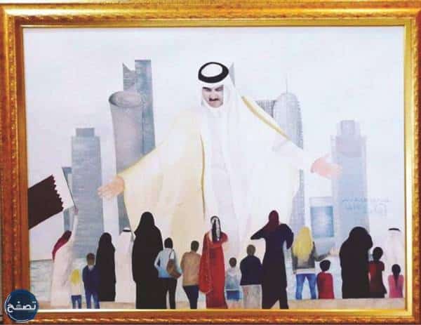 رسومات عن اليوم الوطني القطري