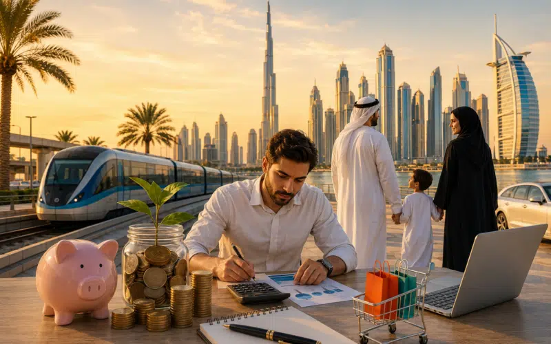 كيفية توفير المال أثناء العيش في الإمارات العربية المتحدة